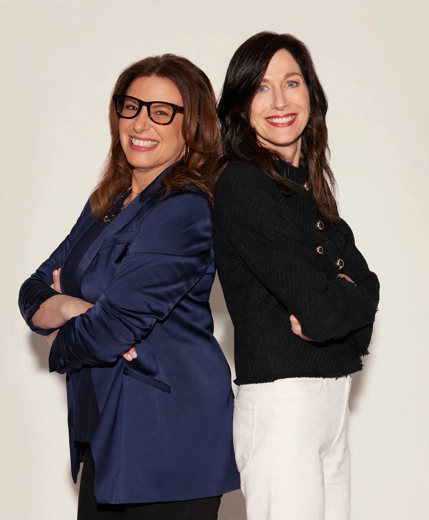 Sally Mueller and Michelle Jacobs and the menopause capsule